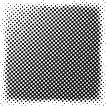 Printing Halftone Vector Elements for Prepress and Offset Production Illustrazione stock