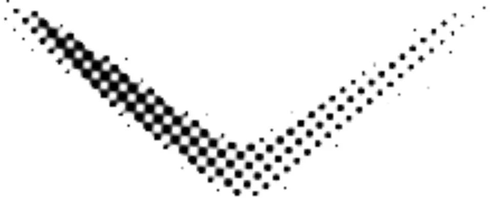Printing Halftone Vector Elements for Prepress and Offset Production 库存插图