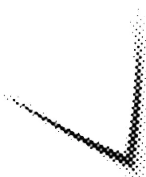 Printing Halftone Vector Elements for Prepress and Offset Production Illustrazione stock