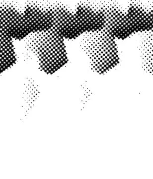 Printing Halftone Vector Elements for Prepress and Offset Production Dot Pa.. Stockillustratie