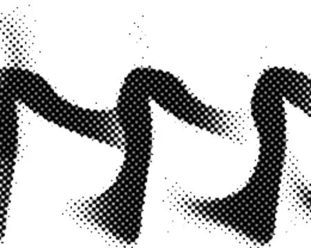Printing Halftone Vector Elements for Prepress and Offset Production Dot Pa.. Stockillustratie