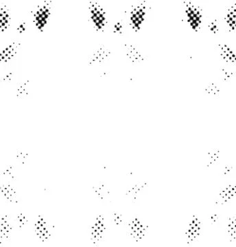Printing Halftone Vector Elements for Prepress and Offset Production Dot Pa.. Stockillustratie