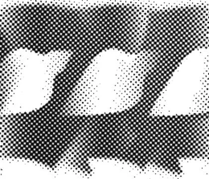 Printing Halftone Vector Elements for Prepress and Offset Production Dot Pa.. Stockillustratie