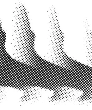Printing Halftone Vector Elements for Prepress and Offset Production Dot Pa.. Stockillustratie