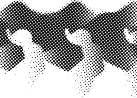 Printing Halftone Vector Elements for Prepress and Offset Production Dot Pa.. Stockillustratie