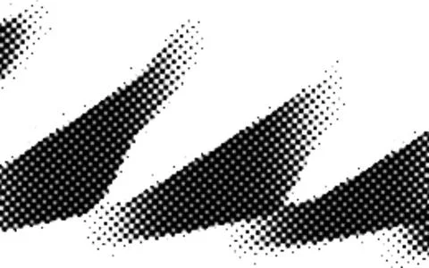 Printing Halftone Vector Elements for Prepress and Offset Production Dot Pa.. Stockillustratie