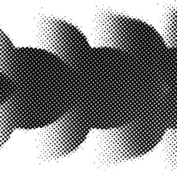 Printing Halftone Vector Elements for Prepress and Offset Production Dot Pa.. Stockillustratie