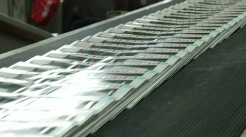Printing House Stock Footage 41418790