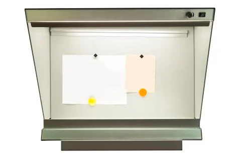 Printing labels on offset machine Stock Photos