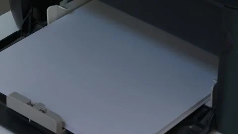 Printing a letter with machine 3 Stock Footage 308313370