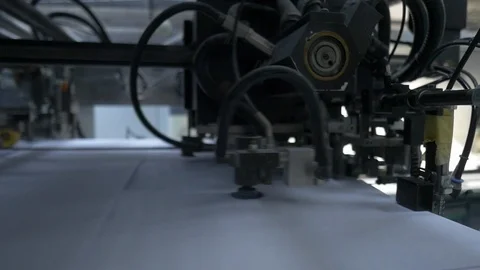 Printing machine Stock Footage 90216672