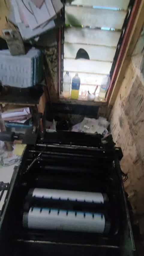 Printing Machine 스톡 동영상 236674513