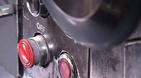 Printing machine working Stock Footage 45452014