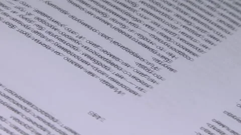 Printing machine working Stock Footage 45452728