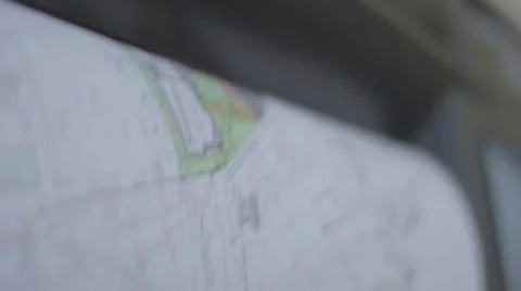 Printing a map 库存影片 56804637