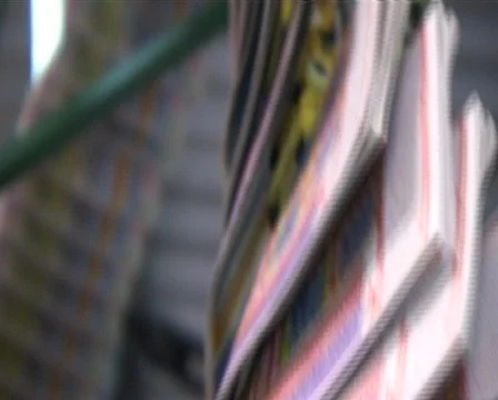 Printing newspapers 7 Stock Footage 346565