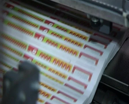 Printing newspapers 8 Stock Footage 346604