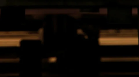 Printing office, paper feed Stock Footage 30437272