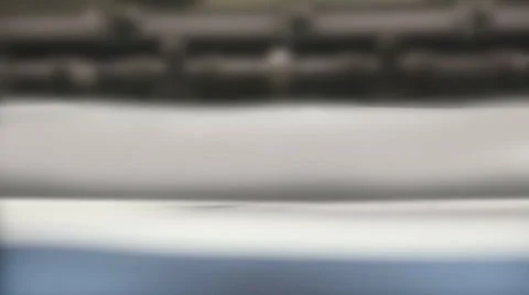 Printing offset machine paper printing ink Stock Footage 61916869