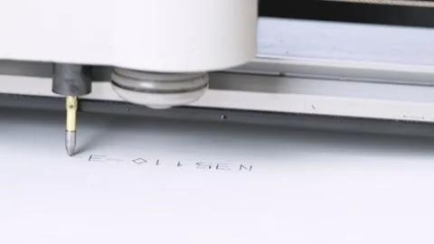 Printing patterns and designs in garment factory using wide-format printer Stock Footage 313434144