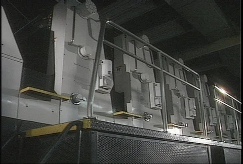 Printing press Stock Footage 147597