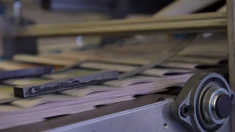Printing Press Stock Footage 71304744