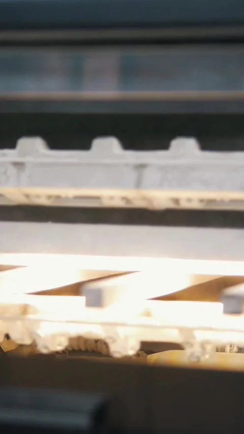 Printing press machine in action in the printing house Stock Footage 346707203