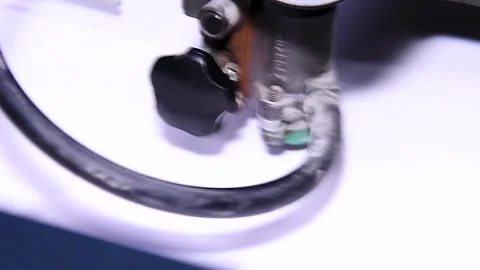 The printing process in a modern printing house Stock Footage 321241839