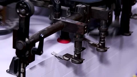 The printing process in a modern printing house Stock Footage 321241979