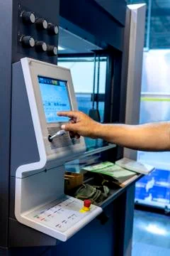 Printing processes industry Stock Photos