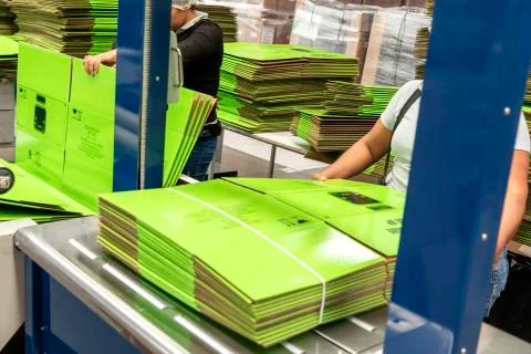 Printing processes industry Stock Photos