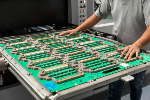 Printing processes industry Stock Photos