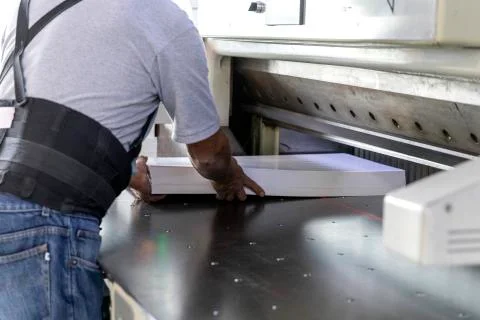 Printing processes industry Stock-Fotos