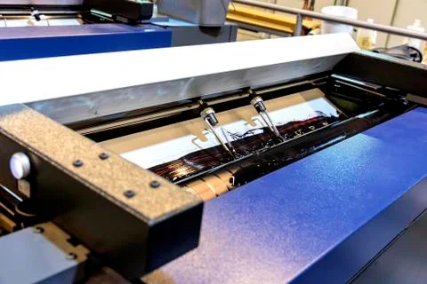 Printing processes industry Stock Photos