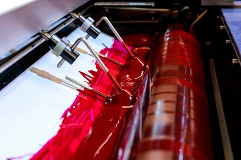 Printing processes industry Stock Photos