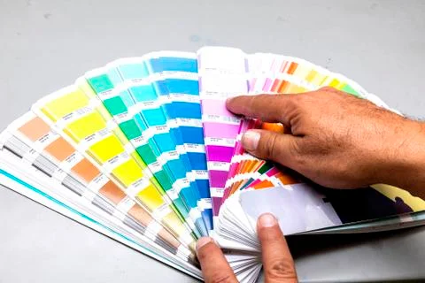 Printing processes industry Foto stock