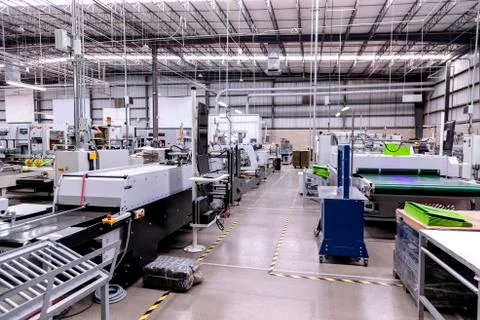 Printing processes industry Stock Photos