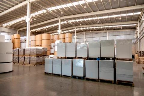 Printing processes industry Foto stock