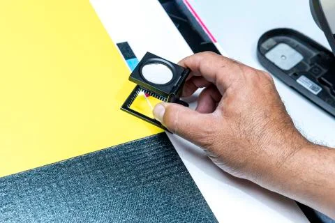 Printing processes industry Stock Photos