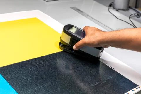 Printing processes industry Stock Photos