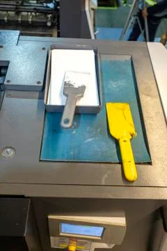 Printing processes industry Foto stock
