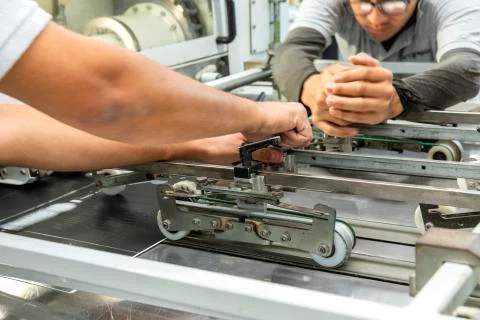 Printing processes industry Stock Photos