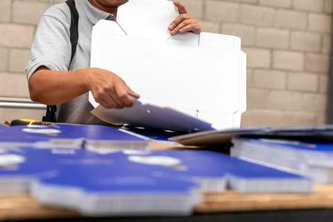 Printing processes industry Foto stock