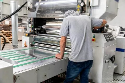 Printing processes industry Stock Photos