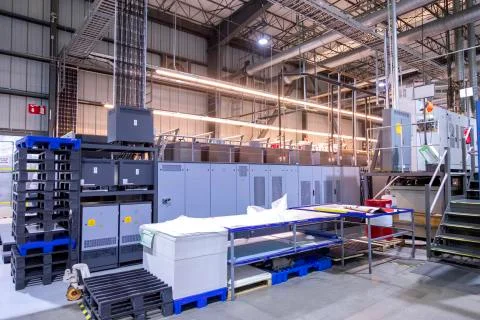 Printing processes industry Stock Photos