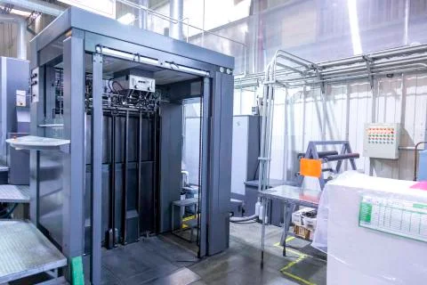 Printing processes industry Stock Photos