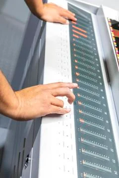 Printing processes industry Stock Photos