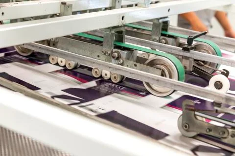 Printing processes industry Foto stock