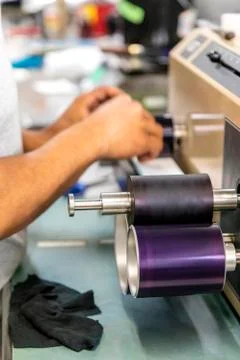 Printing processes industry Stock Photos