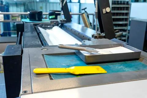 Printing processes industry Stock Photos